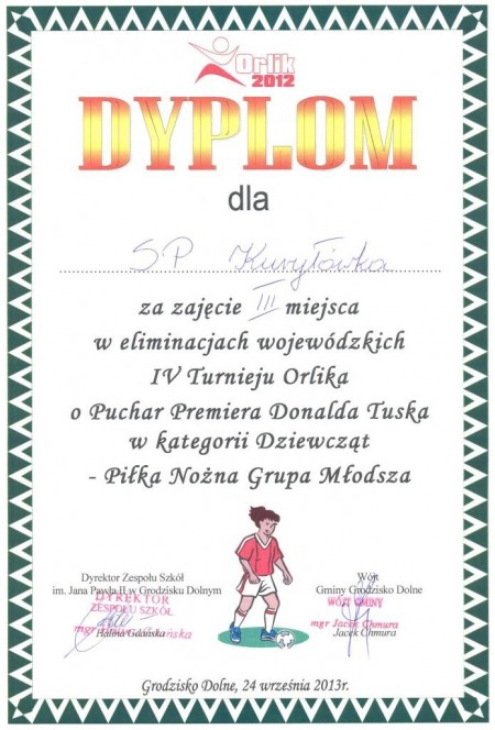 IV turniej ORLIKA dz